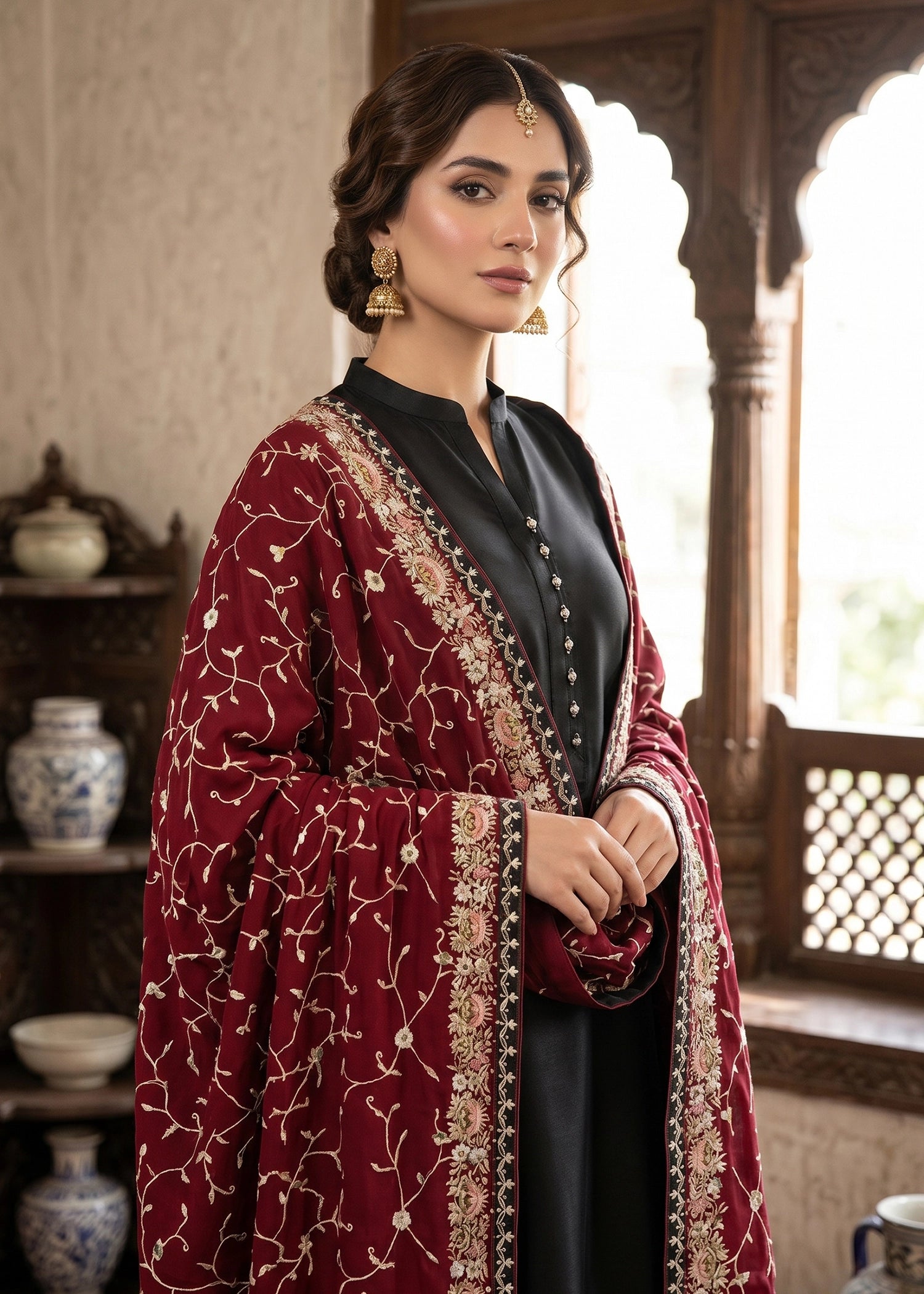 Rani - Maroon