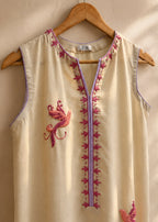 Lawn Karandi Kurta